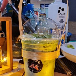 มัตจะลาเต้ หอมละมุนชาเขียวมัตจะนม