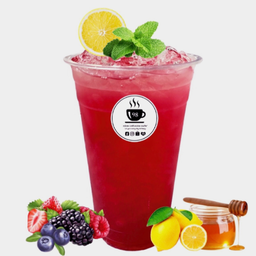 ชาเบอร์รี่ ฮันนี่ เลมอน เย็น - ICED HONEY LEMON BERRIES TEA