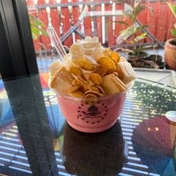 ปังเย็น นมชมพู