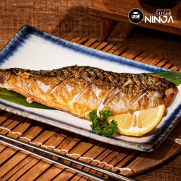 ปลาซาบะย่างเกลือ