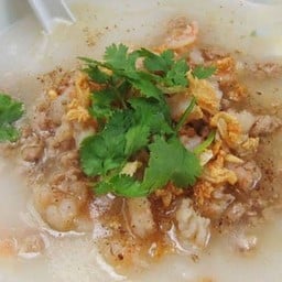 ข้าวต้มหมูสับ-กุ้งสับ