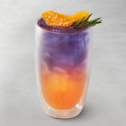 Butterfly Pea Peach Soda 