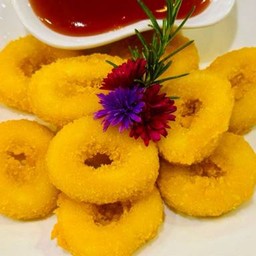 พีชริง เนื้อปลาบดคลุกเกล็ดขนมปัง