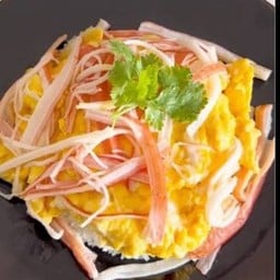 ข้าวไข่ข้นปูอัด