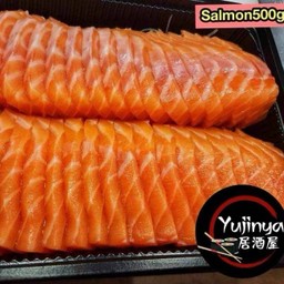 B-ซาชิมิแซลมอน 500 กรัม