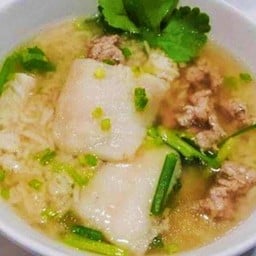 ข้าวต้มหมูสับ-ปลากะพง