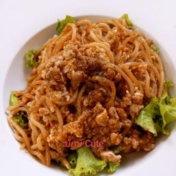 สปาเก็ตตี้-ซอสมะเขือเทศหมูสับ