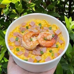 ข้าวไข่ข้นแฮมกุ้ง