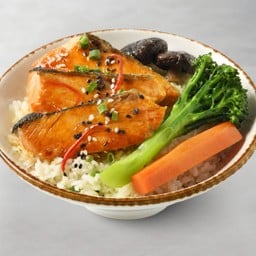 Salmon Teriyaki Rice Bowl