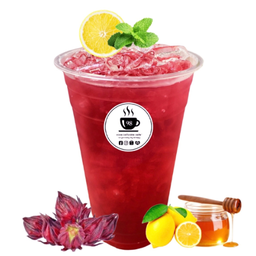 ชากระเจี๊ยบ ฮันนี่ เลมอน เย็น - ICED HONEY LEMON ROSELLE TEA
