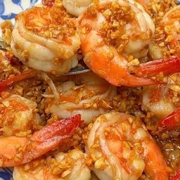 กุ้งทอดกระเทียม