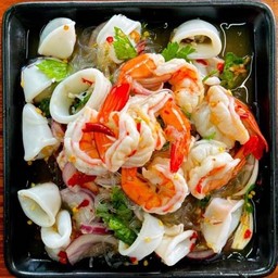 ยำวุ้นเส้นทะเล