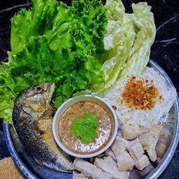 เมี่ยงปลาทู+หมูสามชั้น