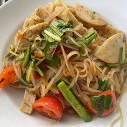 ตำเส้นเล็กหมูยอ