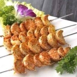 P17 กระเทียมย่าง烤大蒜