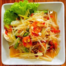 ตำไทยไข่เค็ม