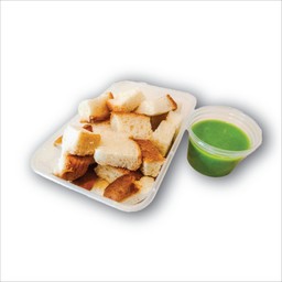 ขนมปังนึ่งสังขยาใบเตย