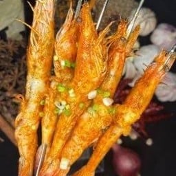 M8 กุ้งขาวย่าง烤白虾