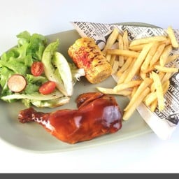 ไก่อบบาร์บีคิว