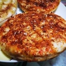 D15 ขนมปังย่างพริกผัด烤西北白吉饼