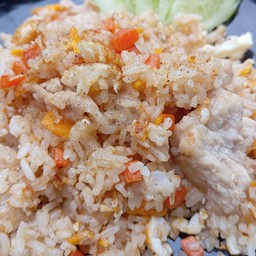 ข้าวผัด-หมูชิ้น