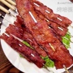 H12 เบคอนย่าง烤培根