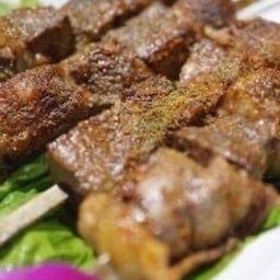 E8 ตับแกะย่าง 烤羊肝