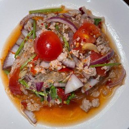 ยำวุ้นเส้นหมูสับ