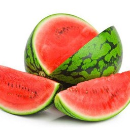 แตงโมแช่เย็น ครึ่งลูกใหญ่