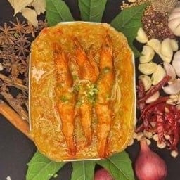 M1 ห่อฟรอยเห็ดเข็มทองกุ้ง锡纸金针菇虾