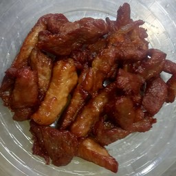 หมูพวงทอด 10พวง