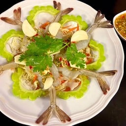 กุ้งแช่น้ำปลา