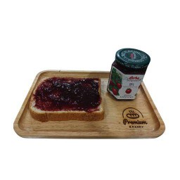 ขนมปังโฮลวีตสตอเบอรี่