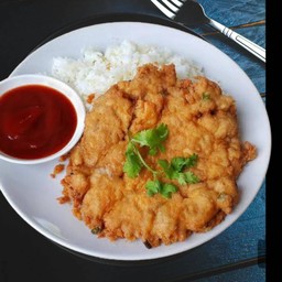 ข้าวไข่เจียวหมูสับ