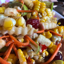 ตำข้าวโพดผลไม้