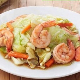 ผัดกระหล่ำ (กับข้าว)