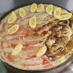 กล้วยหอม+ไส้สตรอเบอร์ร่+ไส้บลูเบอร์รี่+ไส้ช็อกโกแลต