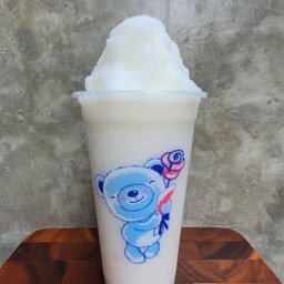 น้ำมะพร้าวกะทิปั่น