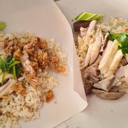 [เซตสุดฮิต] ข้าวมันไก่ต้ม + ข้าวมันไก่ทอด