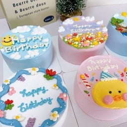 Merry  cake เค้กวันเกิดมินิมอล นวมินทร์ 42