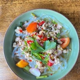 ยำเส้นแก้วหมูสับ