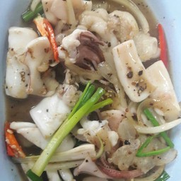 หมึกพริกไทยดำ