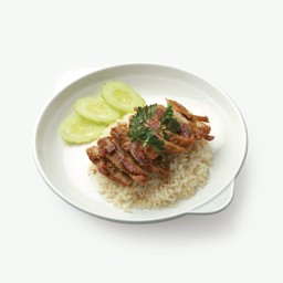 ข้าวมันไก่ย่าง