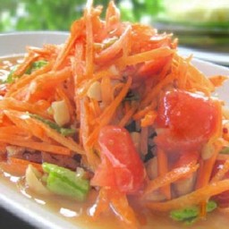 ส้มตำแครอท