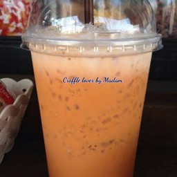 ชาไทยนมสดเย็น (ถัง)