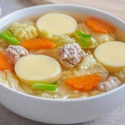 แกงจืดเต้าหู้หมูสับ
