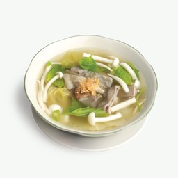 แกงจืดกระเพาะหมูเกี้ยมฉ่าย