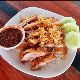 ข้าวไก่ทอด