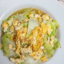 ข้าวผักกาดขาวผัดไข่