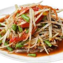 (อร่อยซ่ากับโค้ก) ตำปูปลาร้า+โค้กถัง